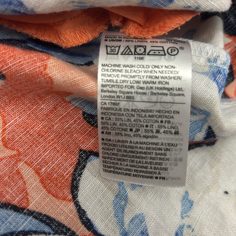 GAP Linen & Cotton Floral Dress - Picture 3 of 10